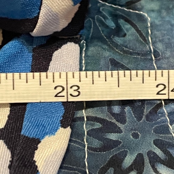 Ava & Grace Blue and White Polka Dot Blouse - Picture 5 of 5